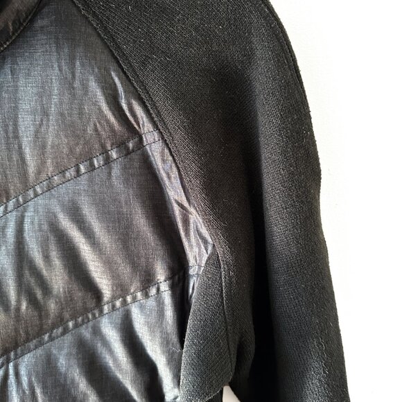 Marmot Down Coat Jacket Womens Insulated 700 Fill Full Zip Fleece Black Puffer L - Picture 8 of 12